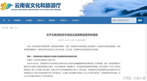 西雙版納旺景旅行社被罰 旅游業(yè)務強制購物再引關(guān)注